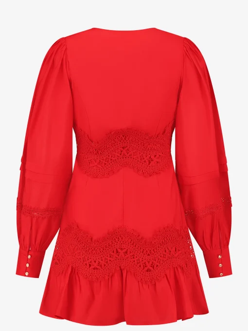 Jurk met embroidery