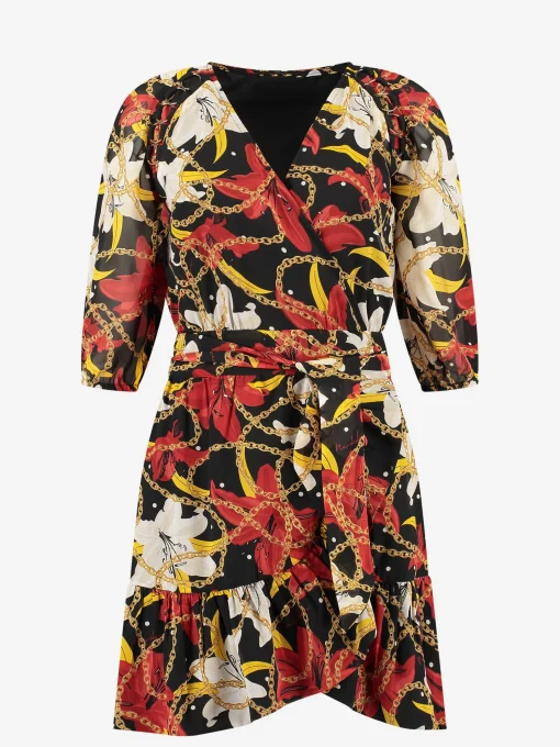 Jurk met graphic print