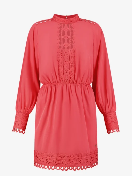 Jurk met kanten detail