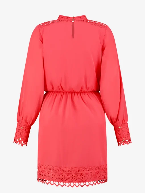 Jurk met kanten detail