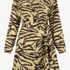 Jurk met leopard print