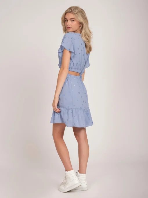Jurk met logo patroon