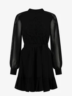 Jurk met mesh