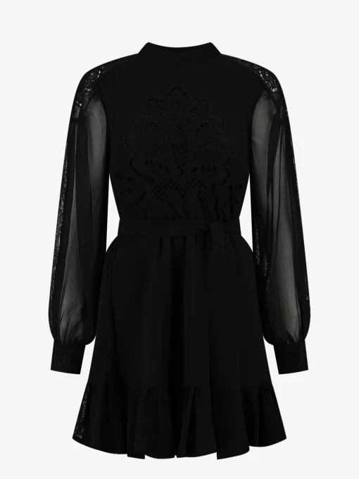 Jurk met mesh