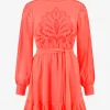 Jurk met mesh