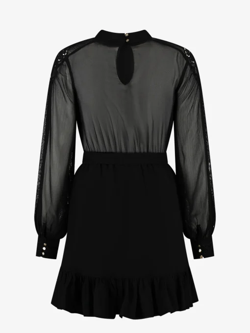 Jurk met mesh