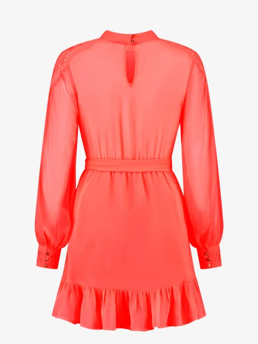 Jurk met mesh