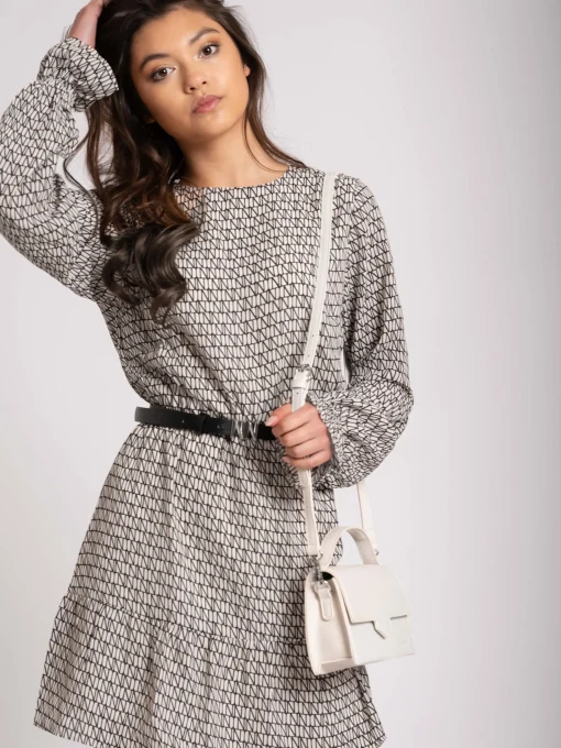 Jurk met N&N all over print