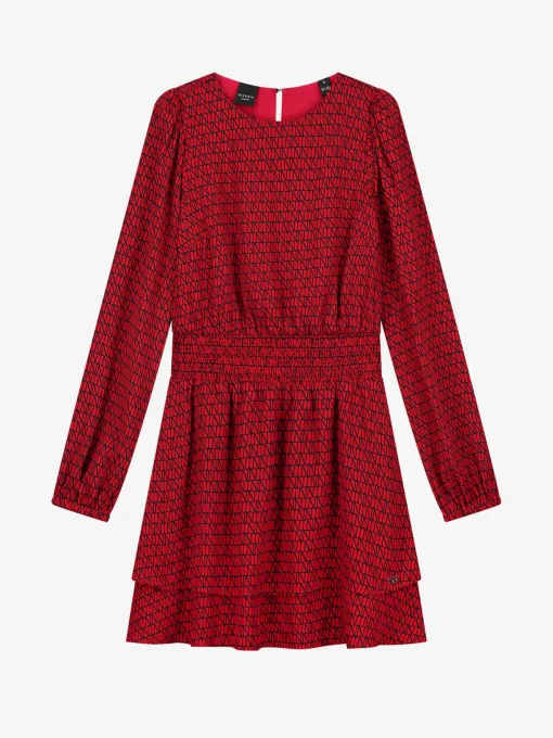 Jurk met NN-logo print