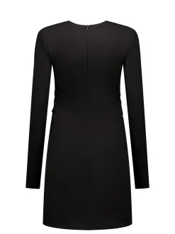 Jurk met open detail op zijkant