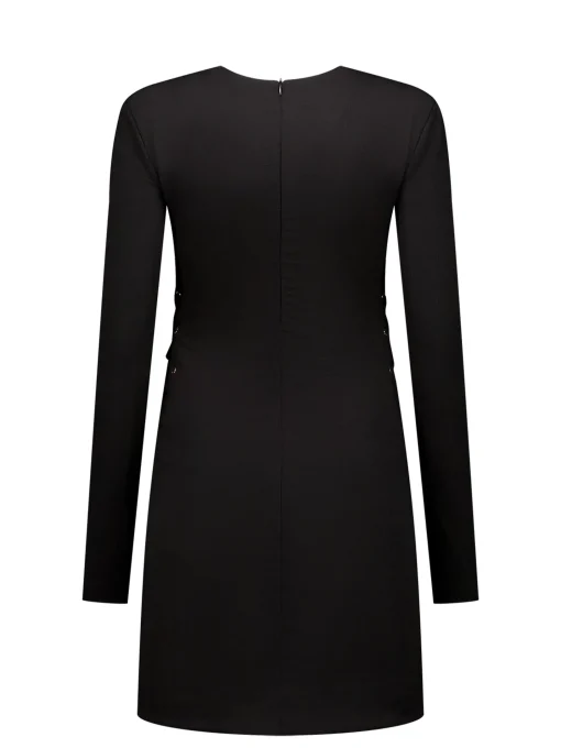 Jurk met open detail op zijkant