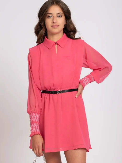 Jurk met schouder detail
