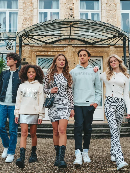 Jurk met Zebra print