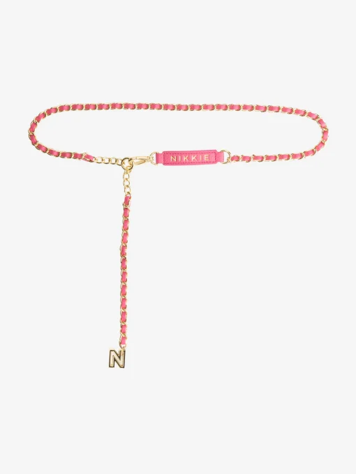 Ketting riem met N-logo