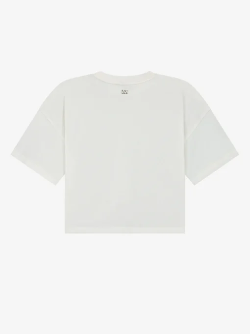 Kort T-shirt met kleine print