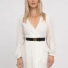 Korte jurk met embroidery