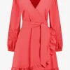 Korte jurk met embroidery