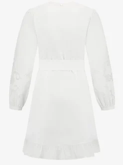 Korte jurk met embroidery