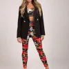 Legging met graphic patroon