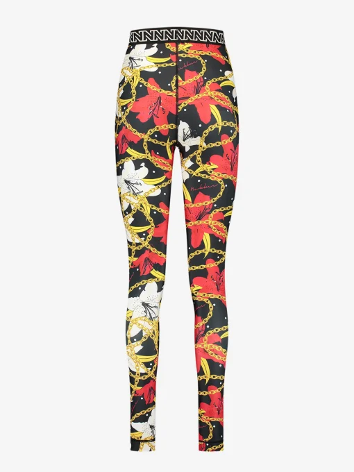 Legging met graphic patroon