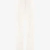 Leren look broek met dierenpatroon