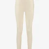 Leren-look broek met hoge taille