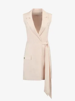 Linen Wrap dress