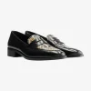 Loafer met slangenpatroon