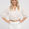 Loose fit blouse