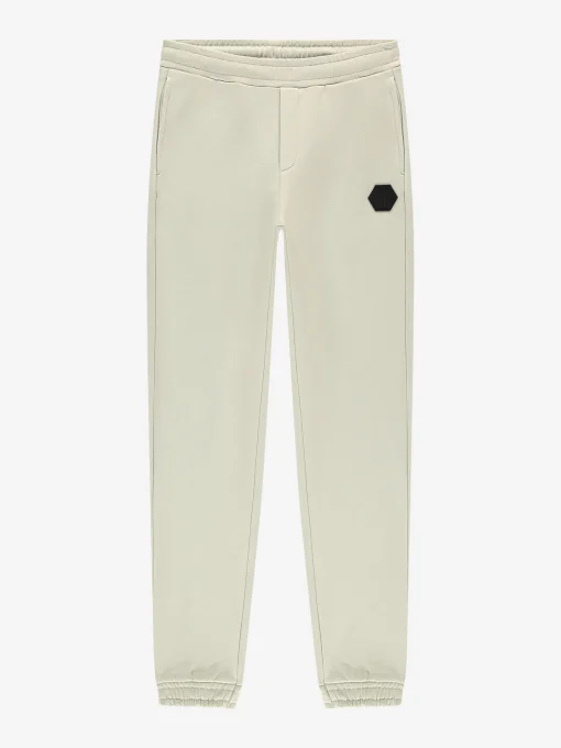 Losvallende joggingbroek met logo patch