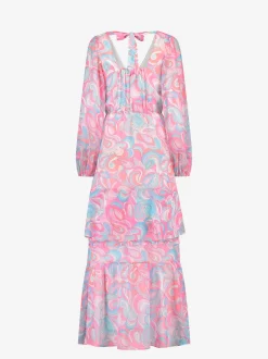 Maxi dress met print