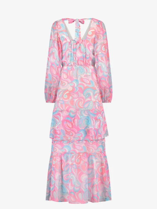 Maxi dress met print