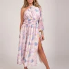 Maxi jurk met Bloemenprint