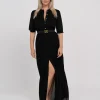 Maxi jurk met embroidery