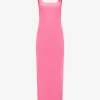 Maxi jurk met strap detail