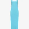Maxi jurk met strap detail