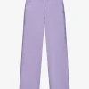 Metallic broek