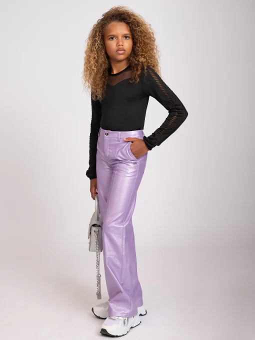 Metallic broek
