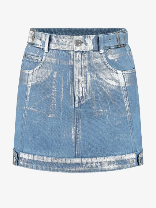 Metallic rok
