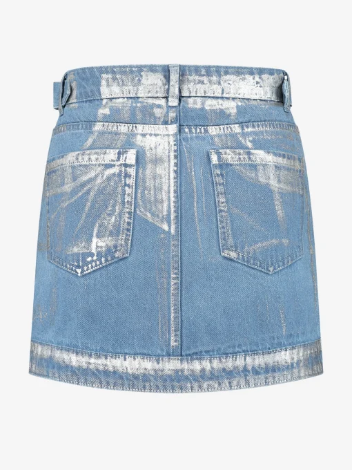 Metallic rok