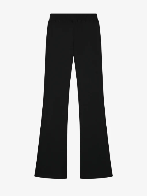 Mid rise flared broek