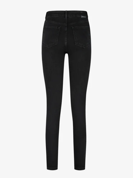 Mid rise skinny jeans