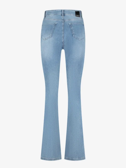 Mid waist flared jeans