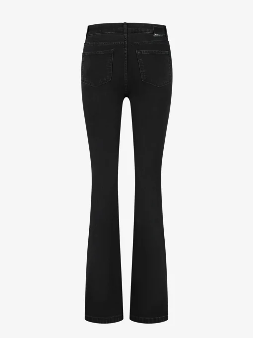 Mid waist flared jeans