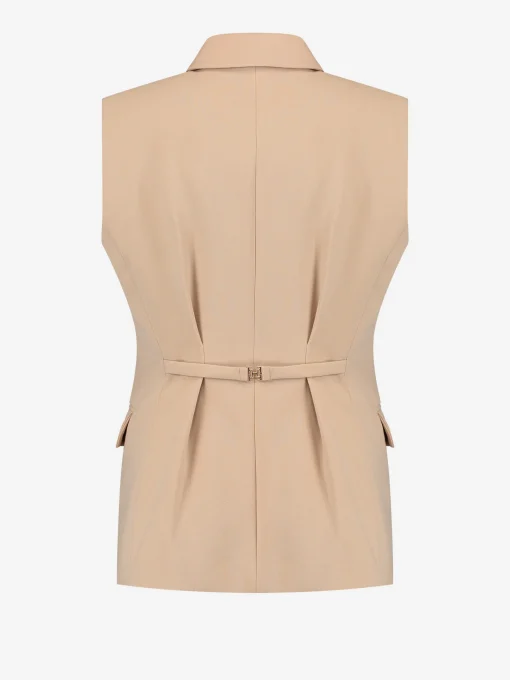 Mouwloze blazer