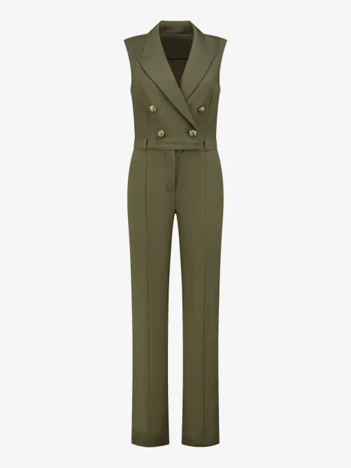Mouwloze jumpsuit