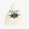 Muts met N-logo en fluffy pompon