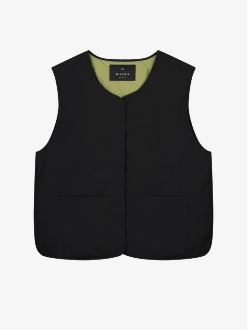 Omkeerbaar gewatteerd gilet
