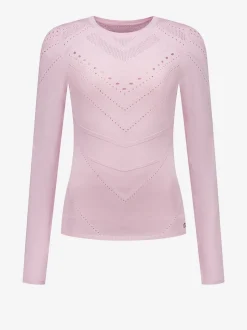 Open gebreide top