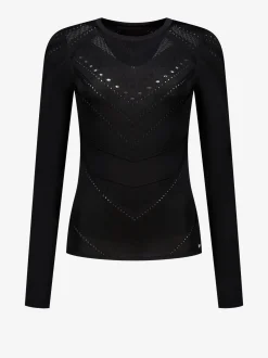 Open gebreide top